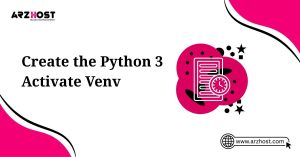 create the python active venv