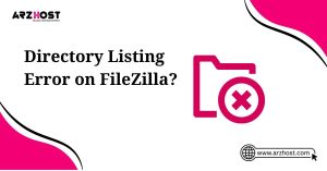 dorectory listing error on filezilla