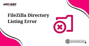 filezilla directory listing error