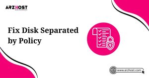 fix disk separated by policy