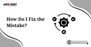 how do i fix the mistake