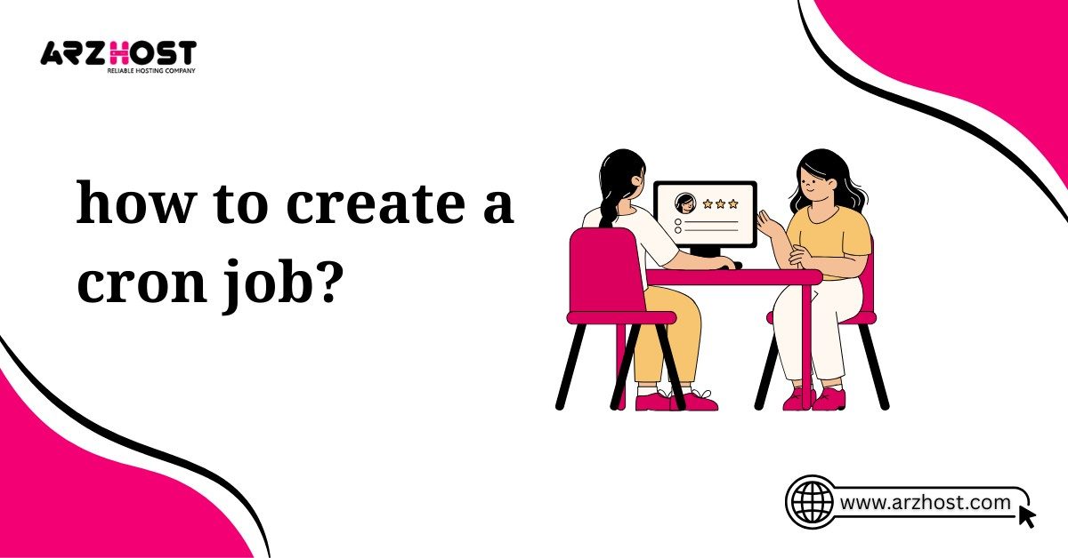 how to create a cron job