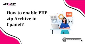 how to enable pp zip archieve in cpanel