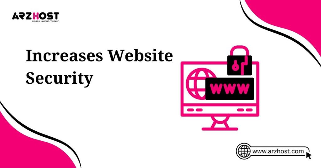increases website security
