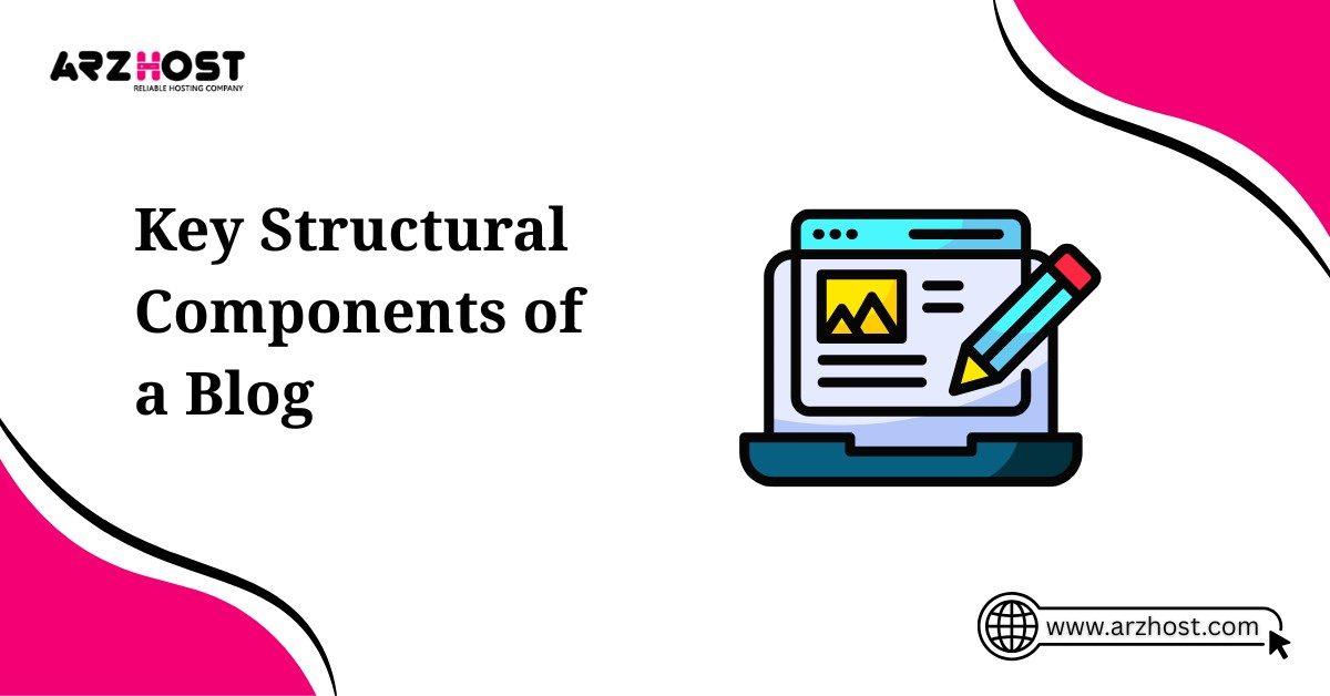 key structural components of a blog