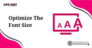 optimize the font size
