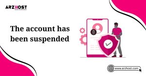 the account has been suspended
