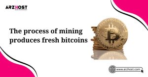 the process of mining produces fresh bitcoins