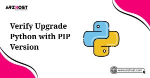 verify upgrade python with pip version
