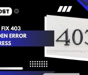 how to fix 403 forbidden error wordpress