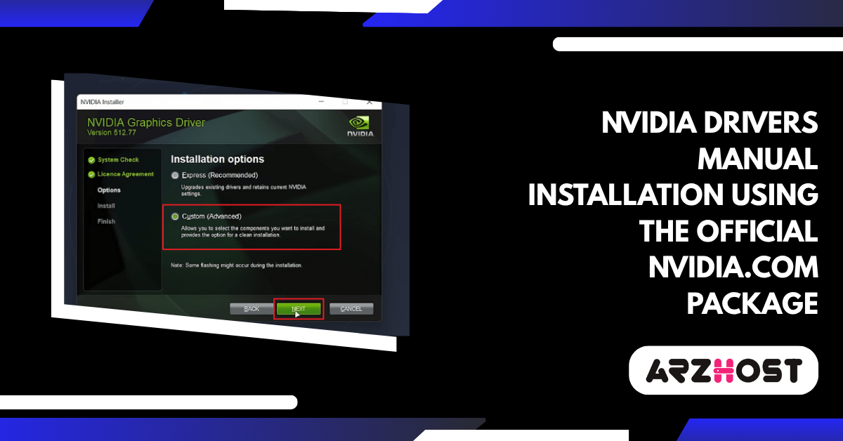 Nvidia Drivers Manual Installation Using the Official Nvidia.com Package