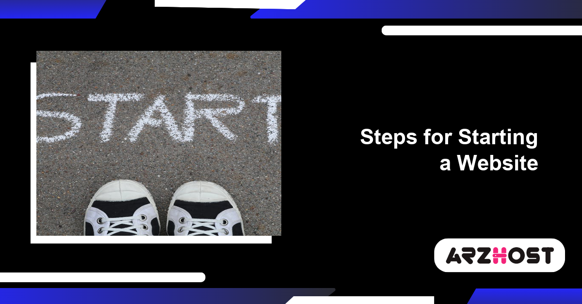 Steps for Starting a Website